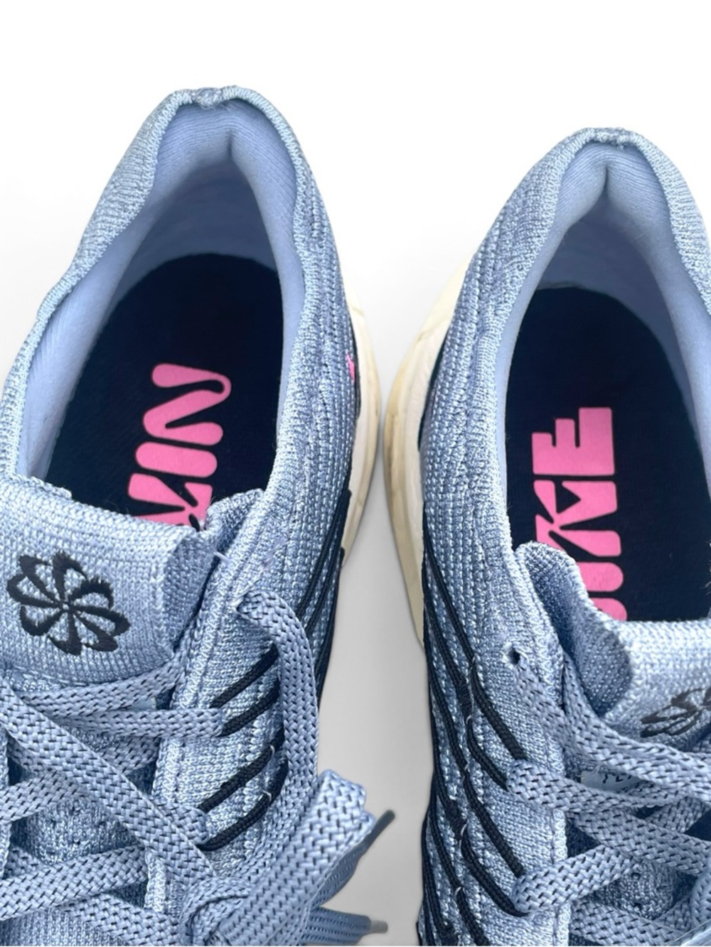 Nike ZoomX Running Shoes Gray Pink Men’s 10 Lightweight Athletic Comfort - Picture 6 of 13
